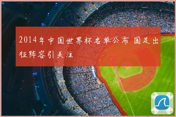 2014年中国世界杯名单公布 国足出征阵容引关注